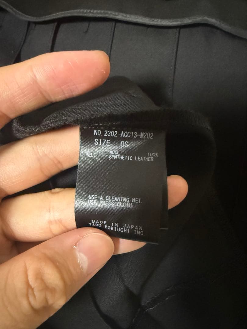 パンツ th Layer Wrap Skirt / black