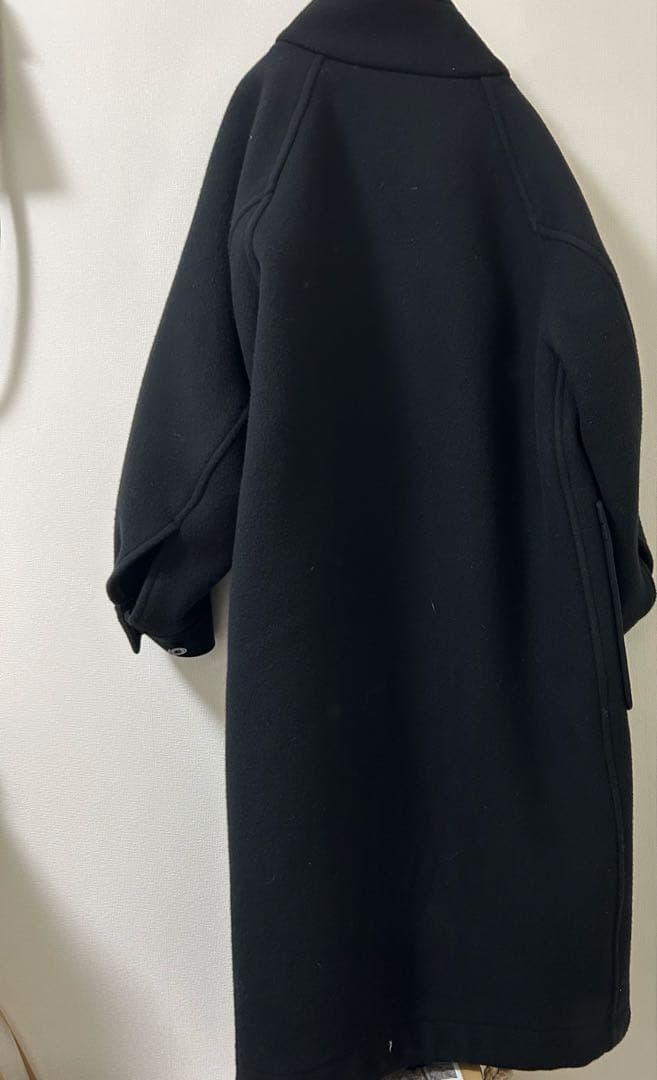 HYKE ロングダッフルコート