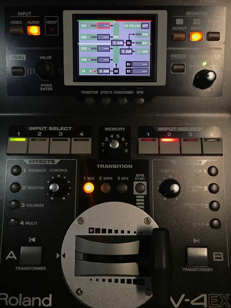 Roland V-4EX 4chビデオミキサー