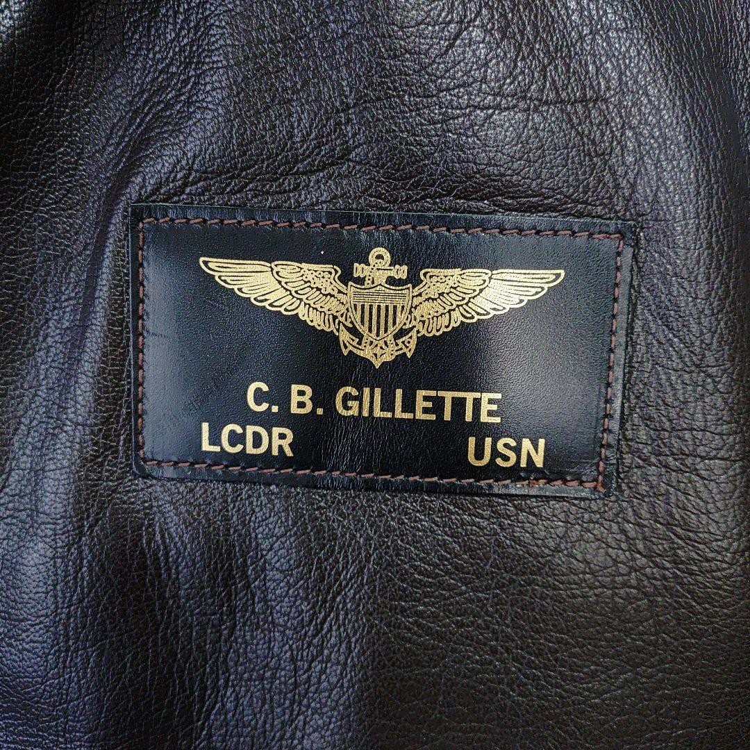 お*ん様 美品バズリクソンズ G-1 ゴートレザージャケット サイズ38