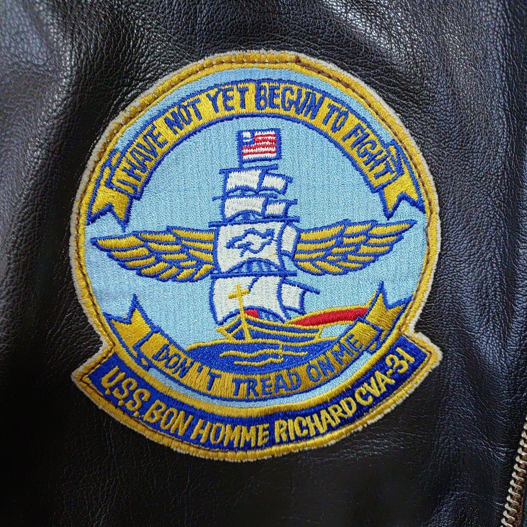 お*ん様 美品バズリクソンズ G-1 ゴートレザージャケット サイズ38