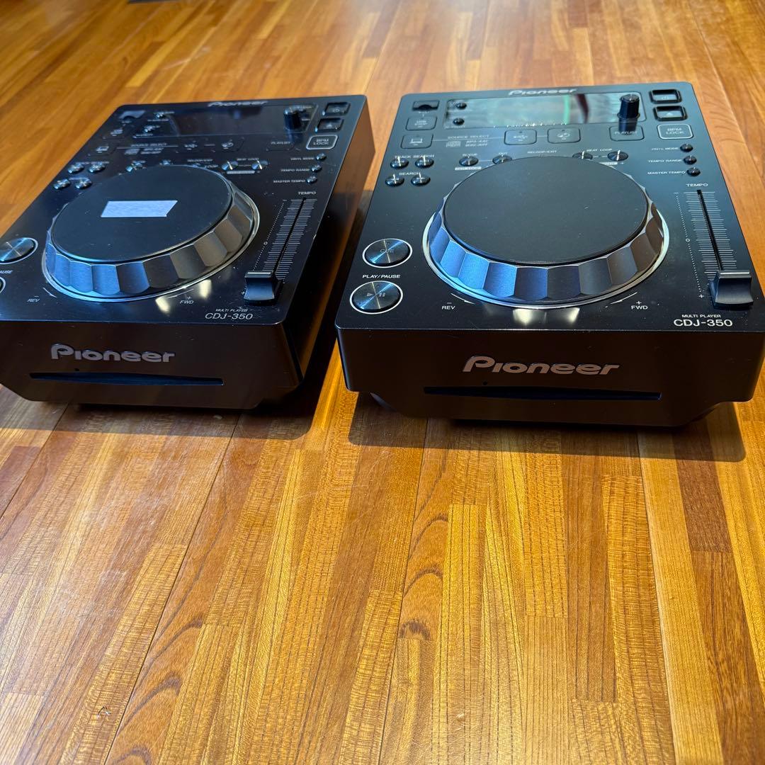 Pioneer CDJ-350 2台セット(1台難あり)