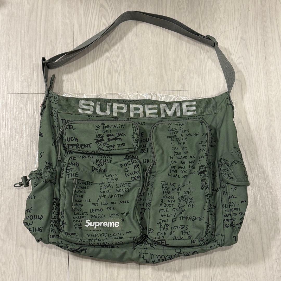 バッグ Supreme Field Messenger Bag \"Olive Gonz\"