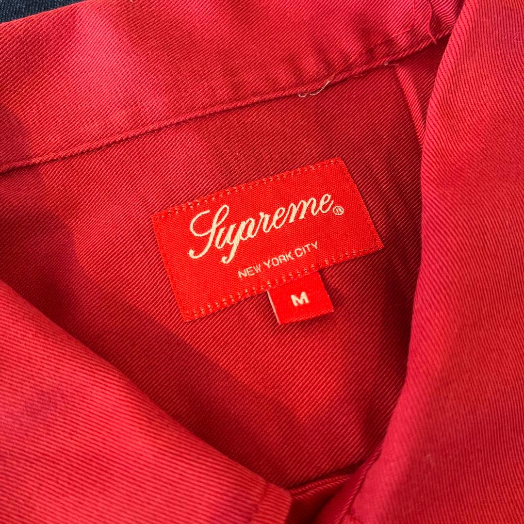 supreme 18ss pin up work shirt ワークシャツ