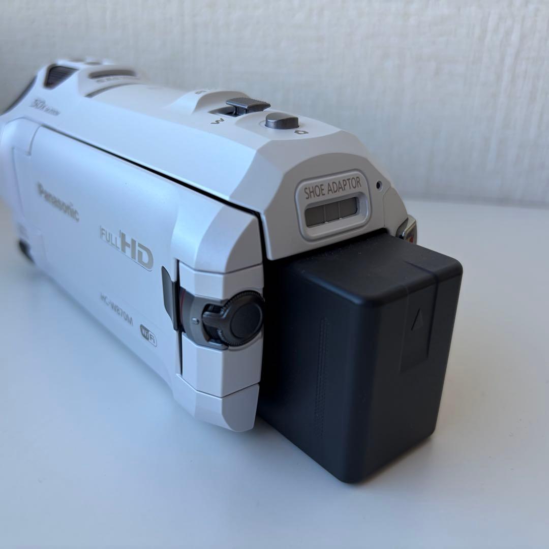 【美品】Panasonic HC-W870M ビデオカメラ 箱あり