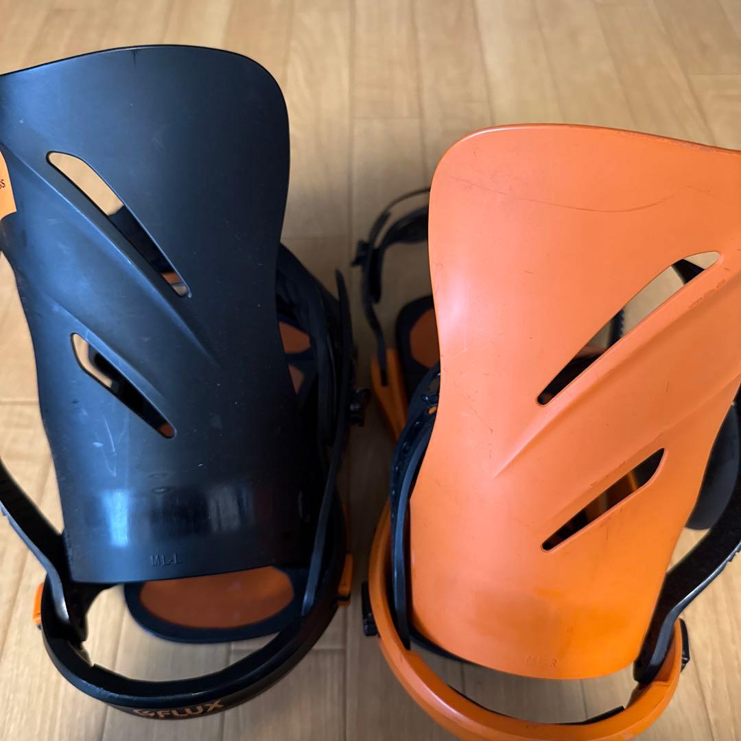 FLUX GT ビンディング 黒とオレンジMサイズ