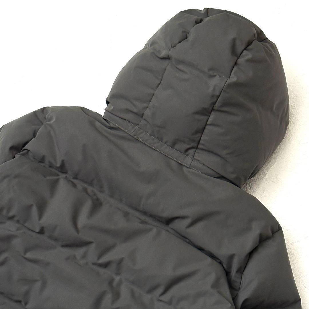 デサントオルテライン　ビショップ別注　ダウンジャケット　M グレー　フード