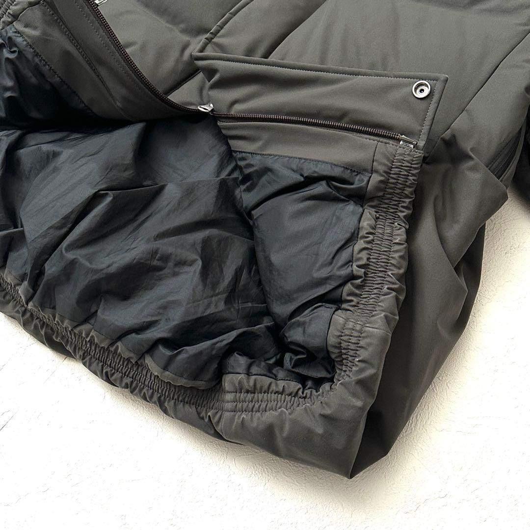 デサントオルテライン　ビショップ別注　ダウンジャケット　M グレー　フード