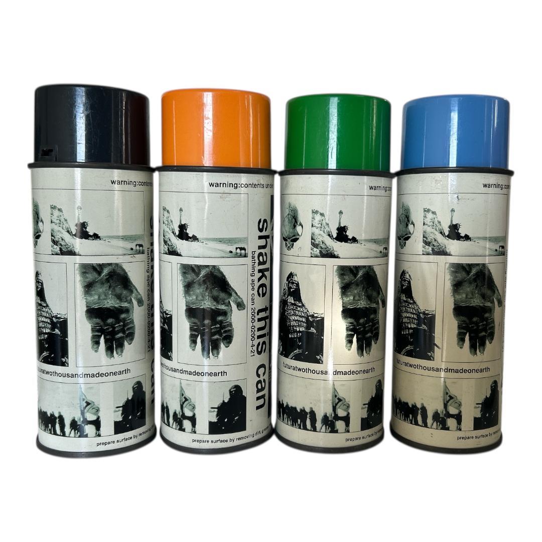 A BATHING APE スプレー缶 7本セット STASH FUTURA