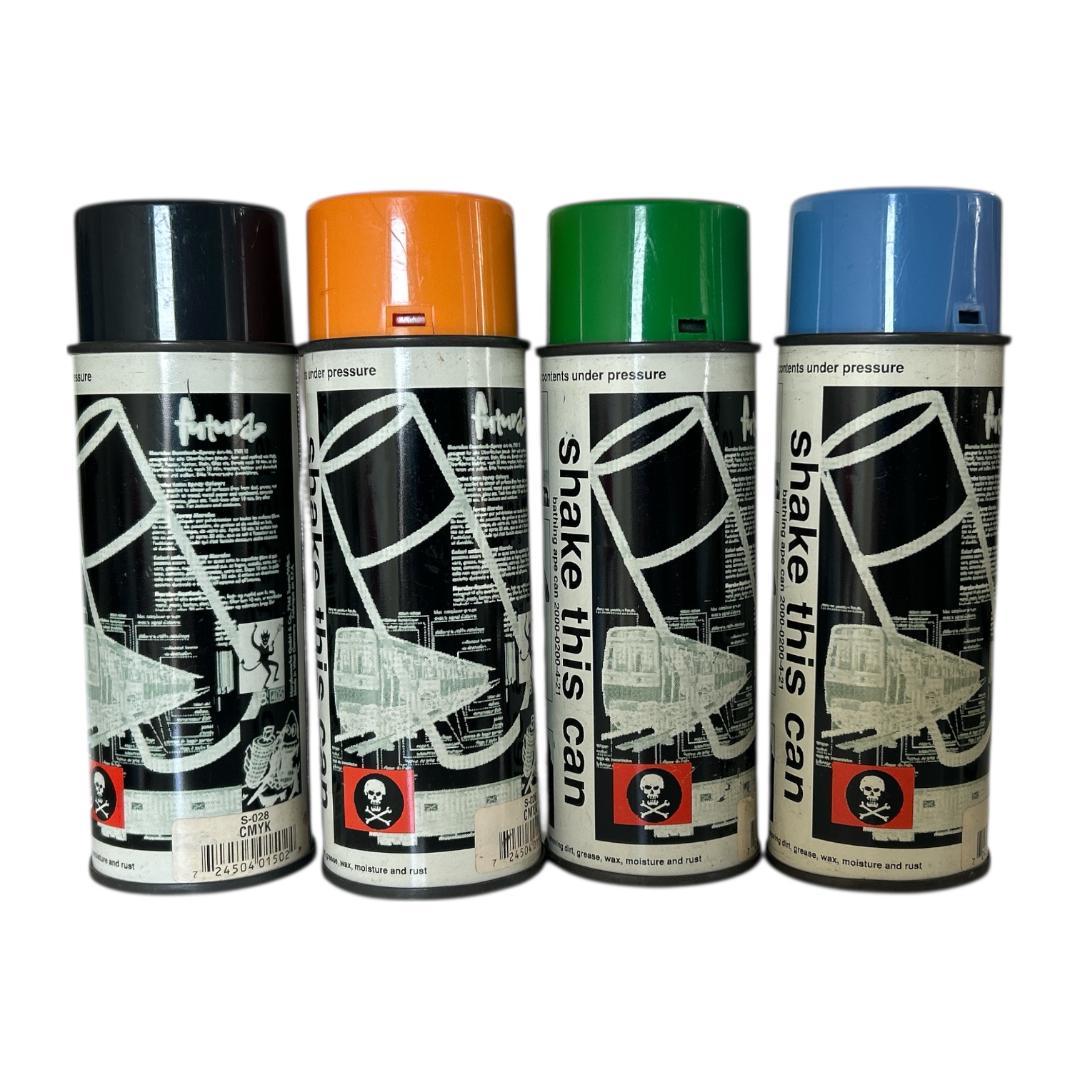 A BATHING APE スプレー缶 7本セット STASH FUTURA