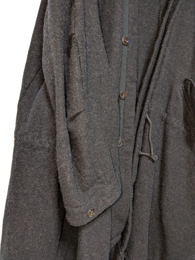 ジャケット・アウター kaval blanket stitched stand collar coat