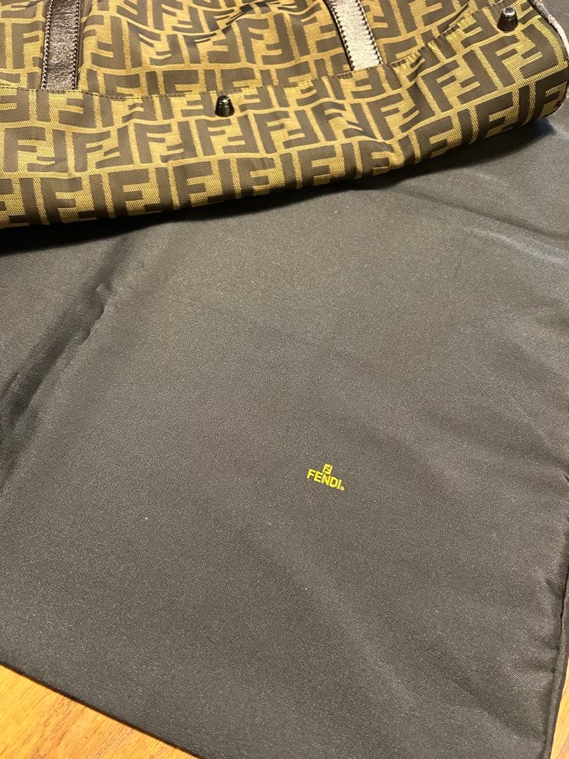 FENDI ロゴパターン ボストンバッグ