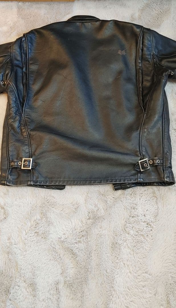 schott★ショット★641★レザーシングルライダースジャケット★40★本革★