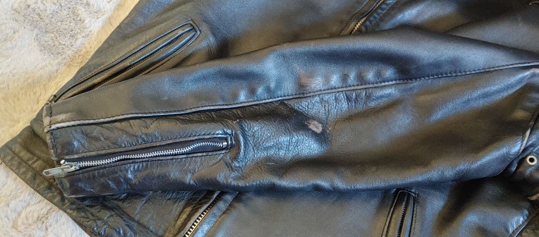 schott★ショット★641★レザーシングルライダースジャケット★40★本革★