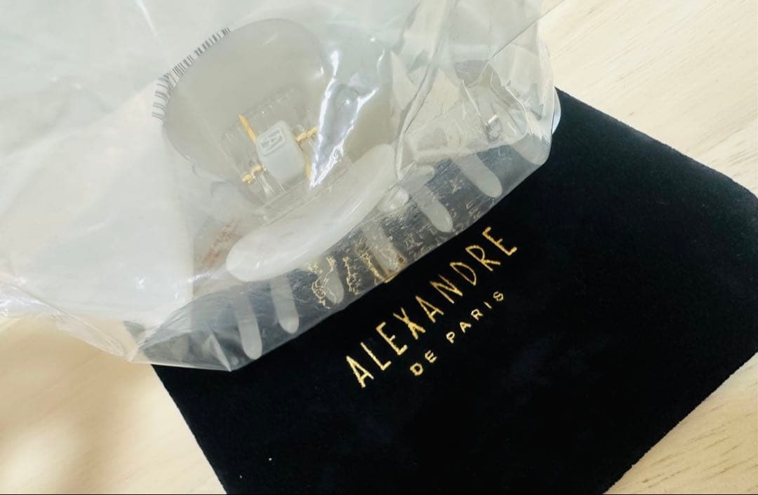 新作【新品未使用】アレク 希少　花　クリップ M