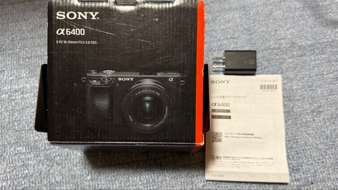 ワ*ン様 SONY α6400 ボディ 美品 バッテリー3個おまけ