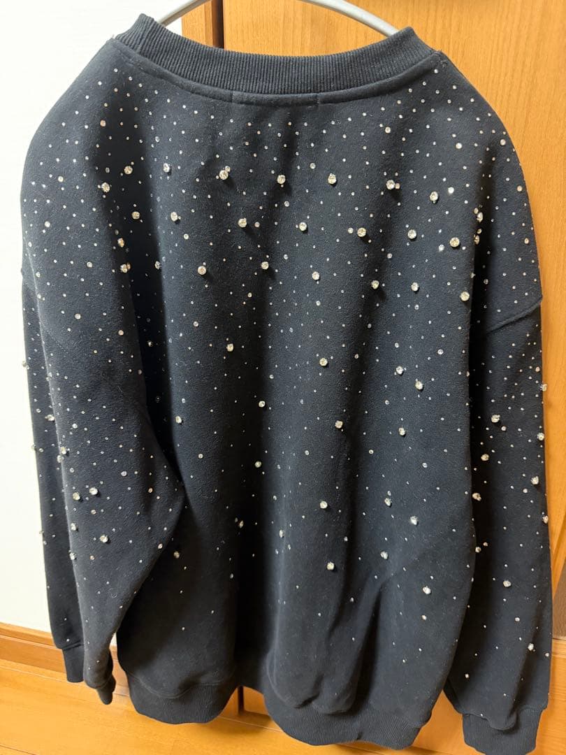 VYBES ラインストーン　トレーナー