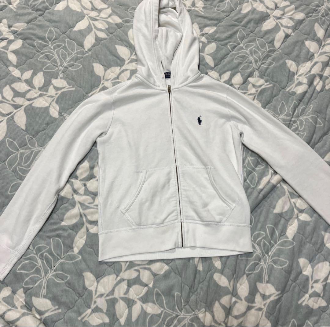 Polo Ralph Lauren ホワイト パーカー