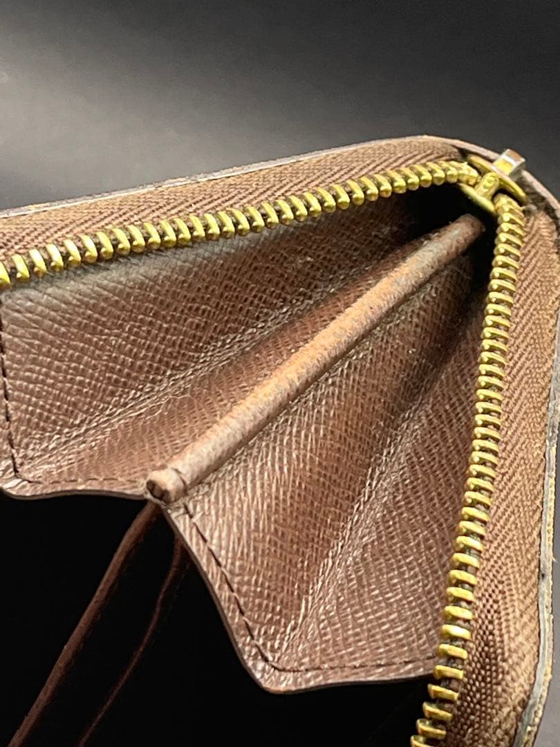 【難あり】ルイヴィトン 小銭入れ ダミエ ケース ジッピー・パース