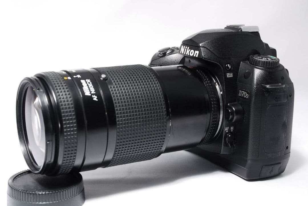 ♥動きに強い名機♥Nikon D70s♥標準&望遠セット 初心者安心 簡単操作