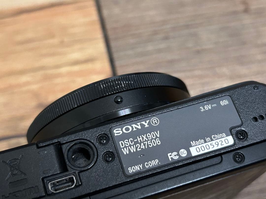 SONY DSC-HX90V コンパクトデジタルカメラ