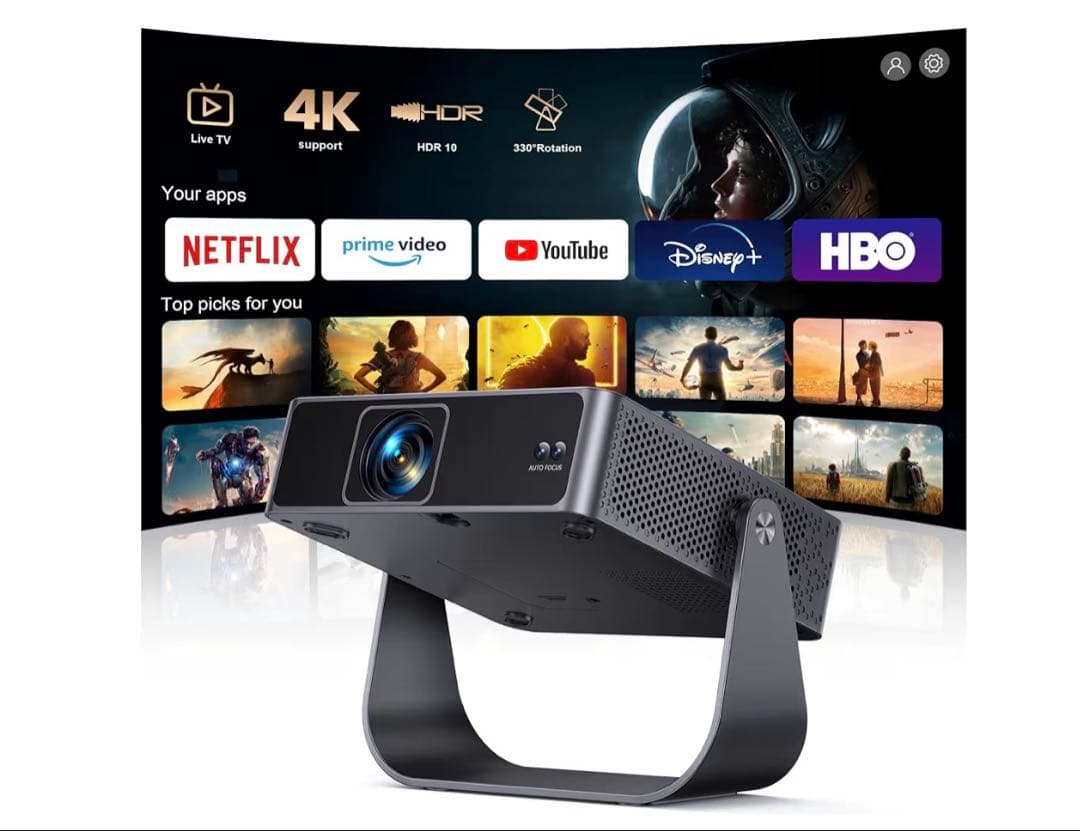 PUTRIMS S36 プロジェクター 小型ポータブル