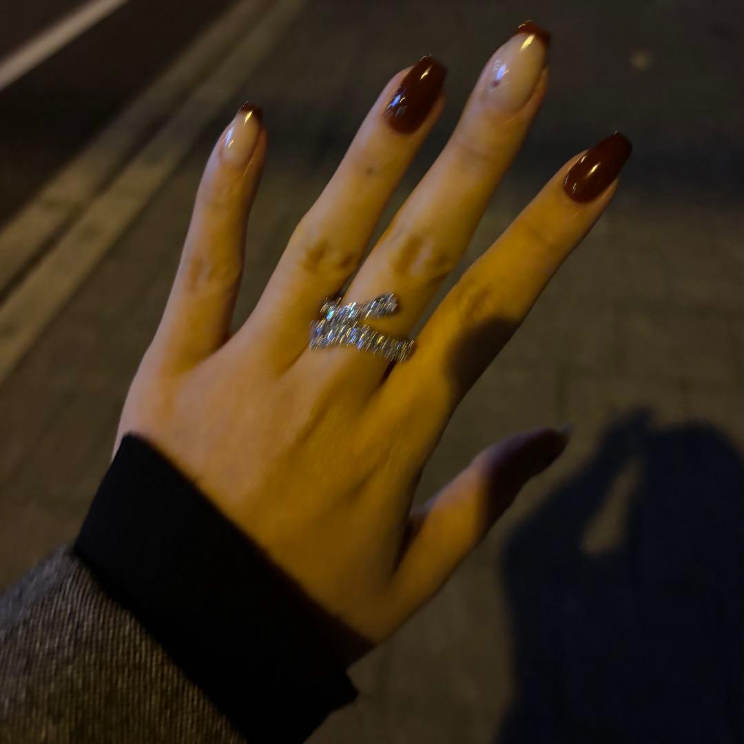 スワロフスキー　リング