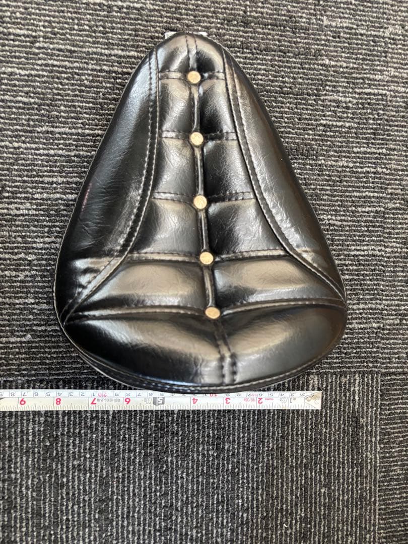 バイク　シート ブラック　エボ　ショベル 旧車