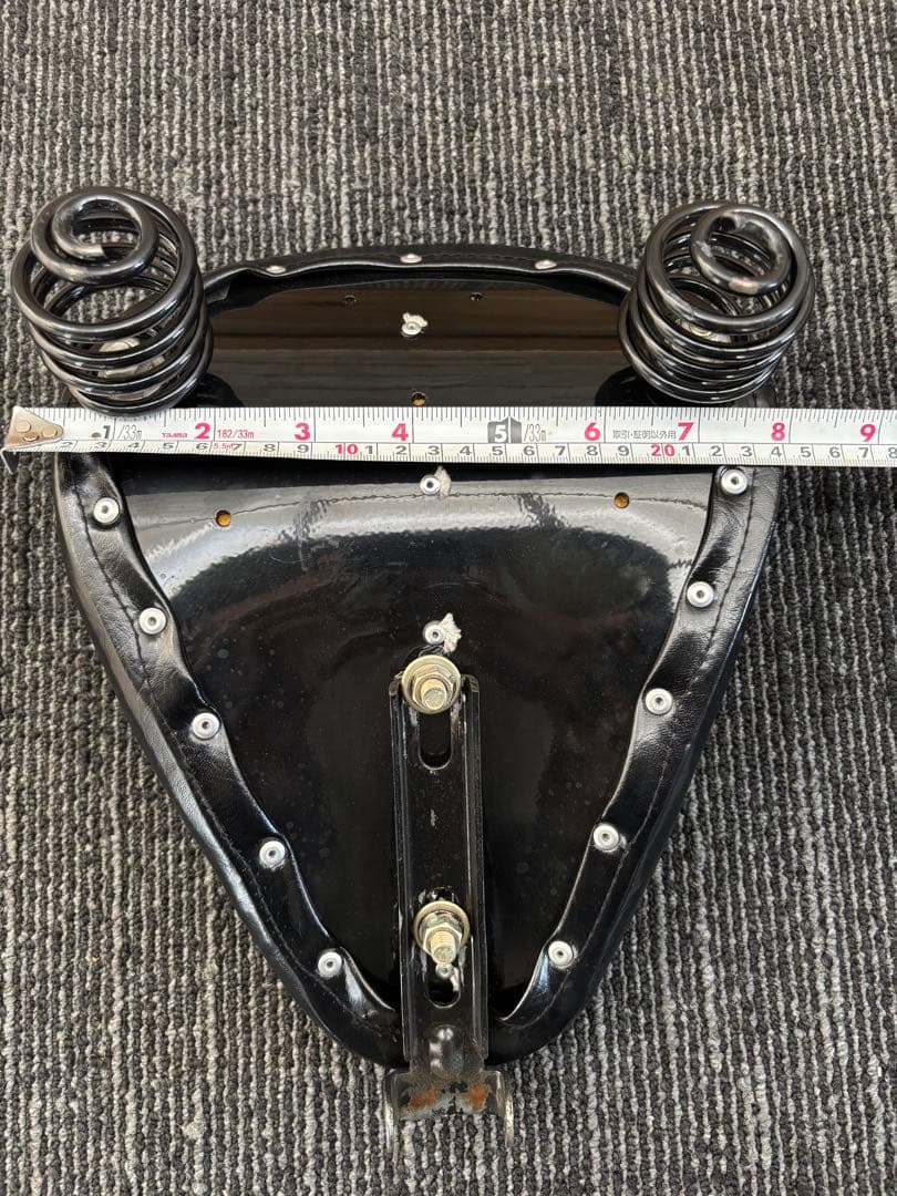 バイク　シート ブラック　エボ　ショベル 旧車