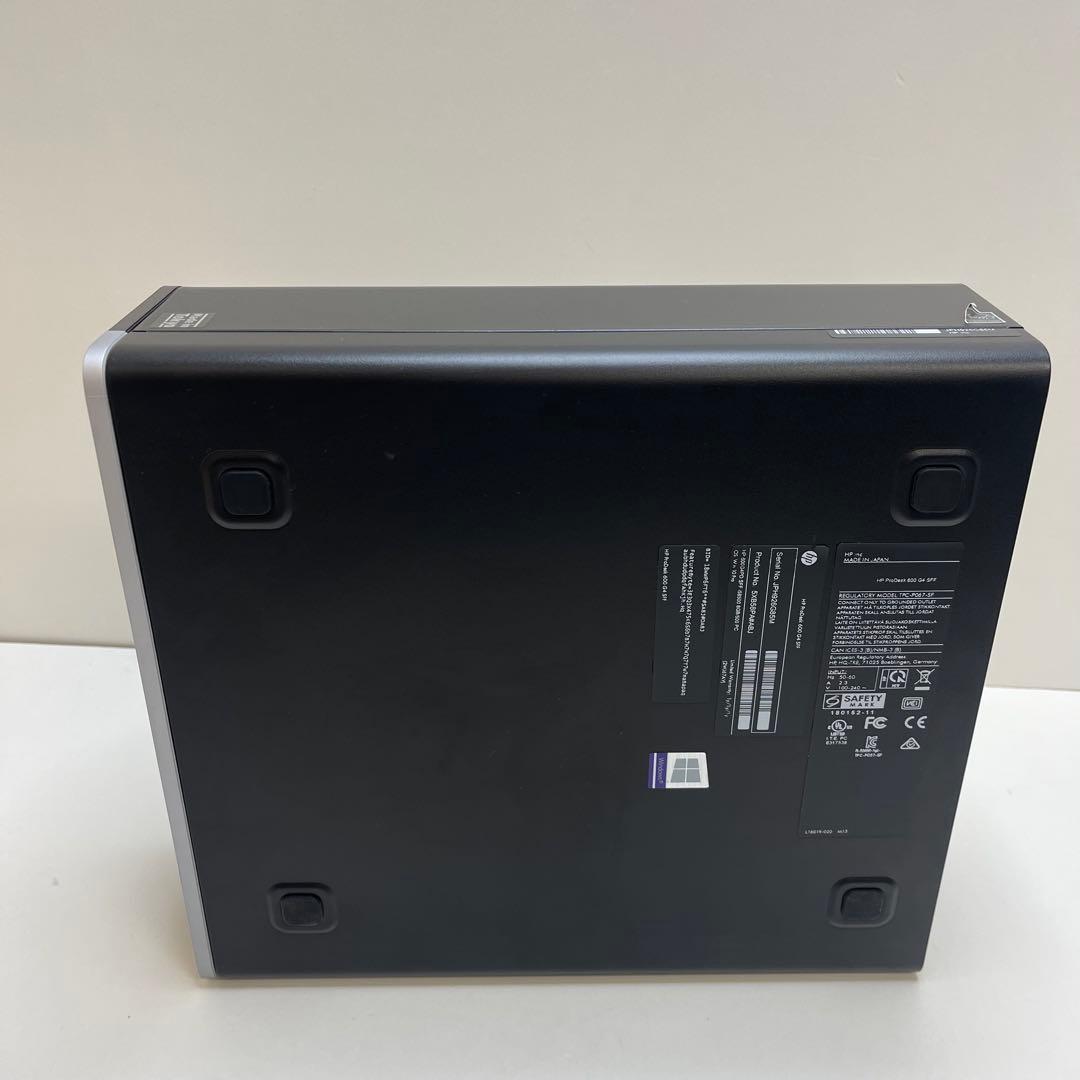 Windowsデスクトップ #788 HP ProDesk 600 G4 SFF i5-8500 8GB