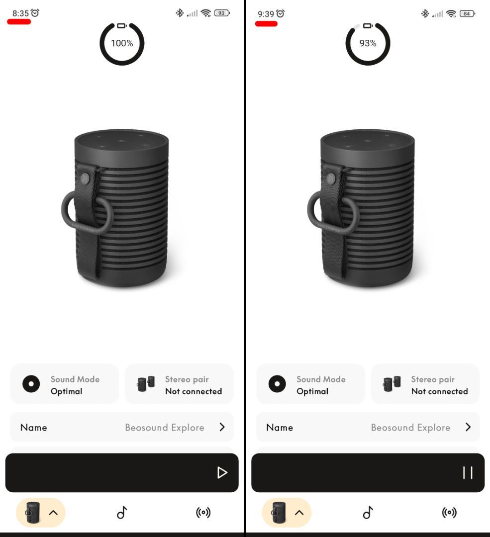 【未使用】Bang & Olufsen スピーカー Explore B&O 黒