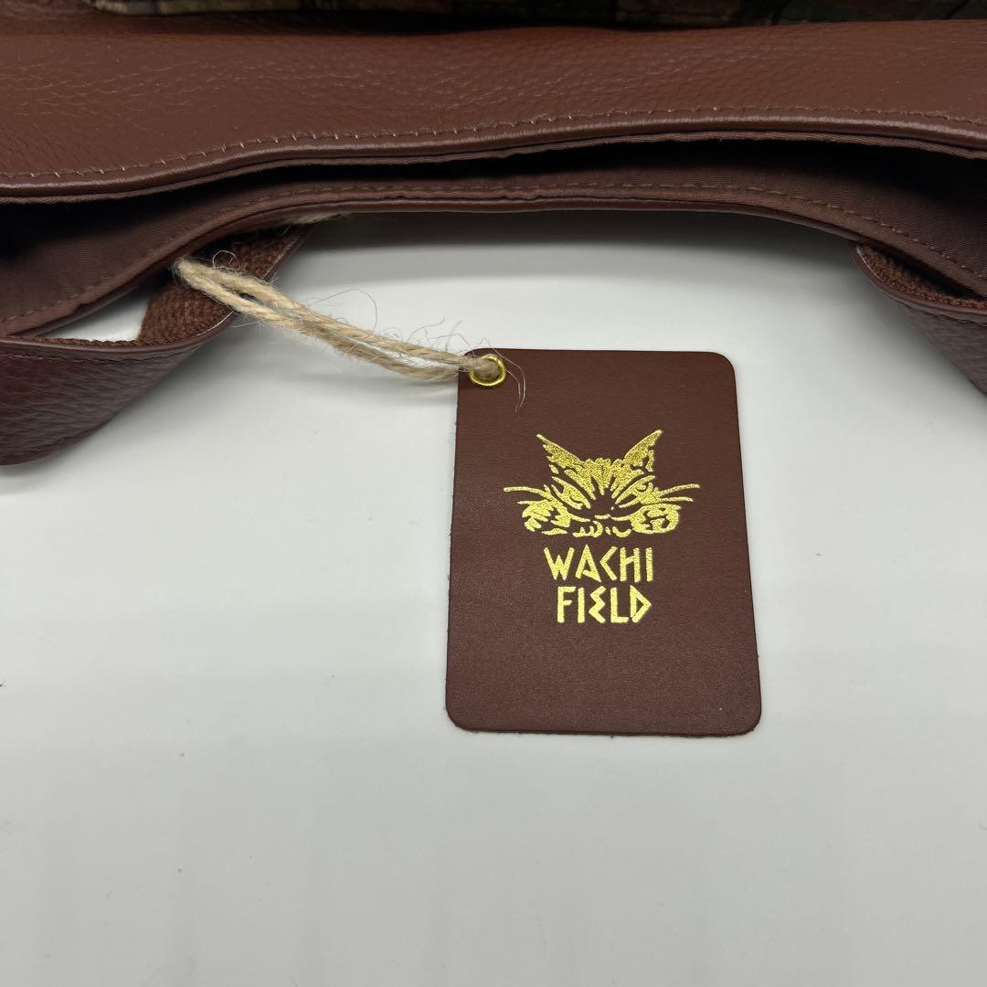 わちふぃーるど　ダヤン　レトロアートレザーハンドルバッグ