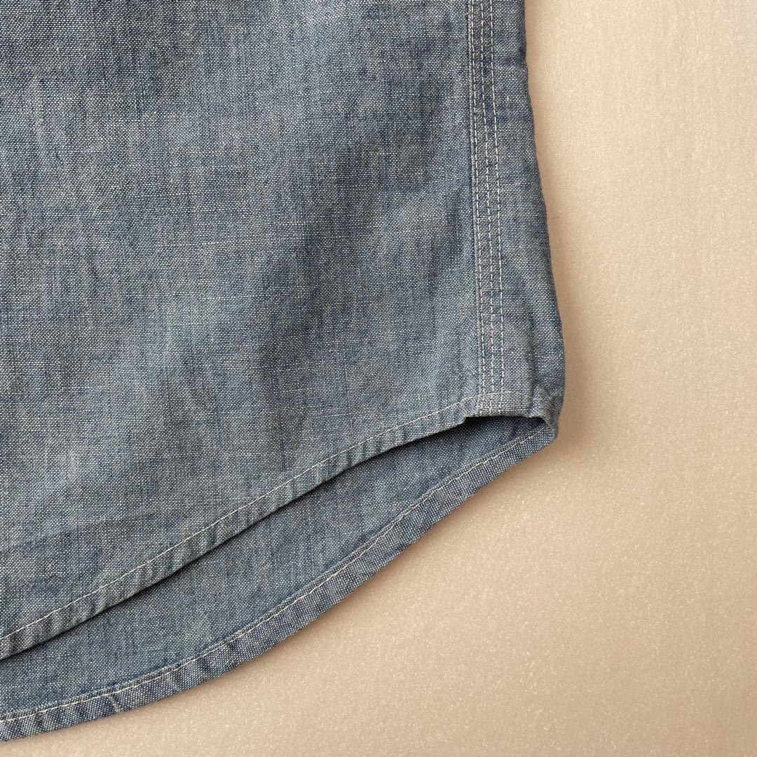 60s BIG MAC コットンシャンブレーシャツ ヴィンテージ USA製