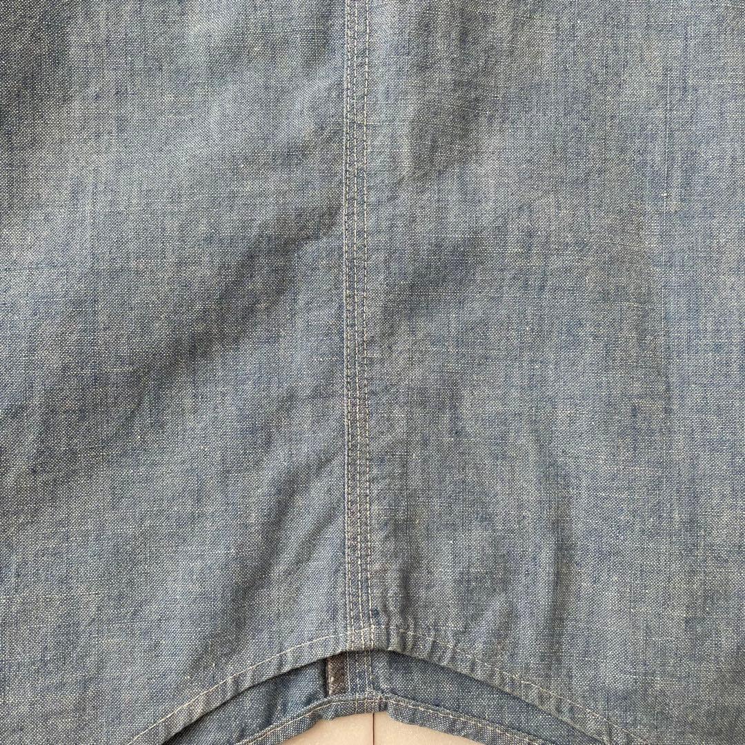 60s BIG MAC コットンシャンブレーシャツ ヴィンテージ USA製