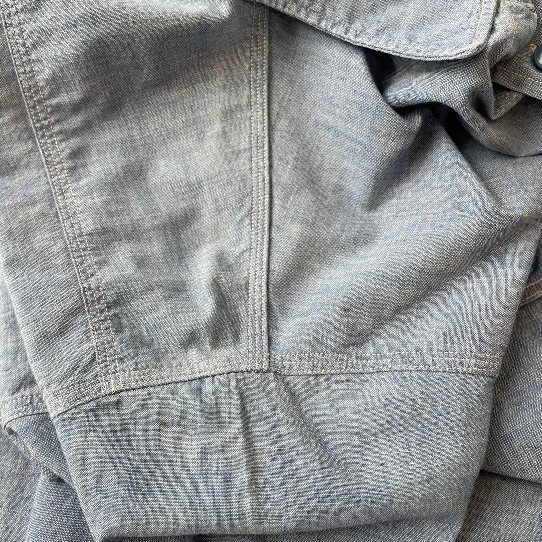 60s BIG MAC コットンシャンブレーシャツ ヴィンテージ USA製