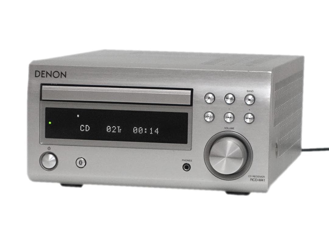 DENON RCD-M41 CDレシーバー シルバー 2018年製 動作品