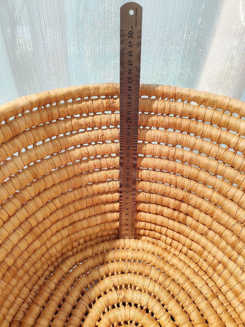 揺り籠　クーファン　クーハン　ラタン　バスケット　籠　籐　昭和レトロ　人形