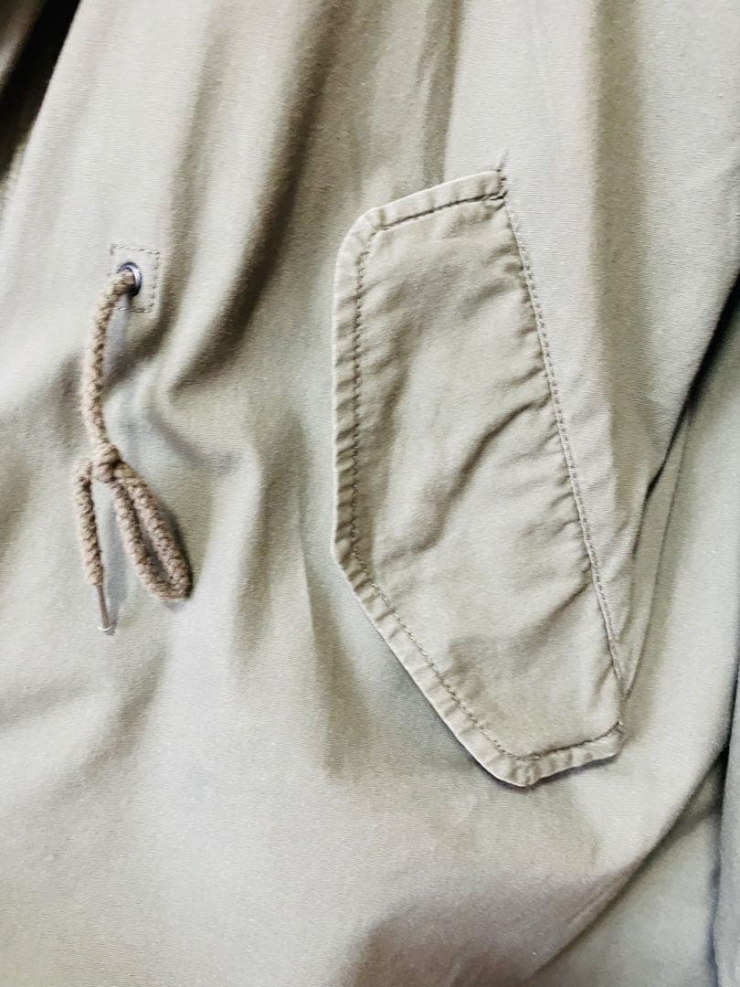 【良品】ヒューストン M-51PARKA 5409M モッズコート青島モデル