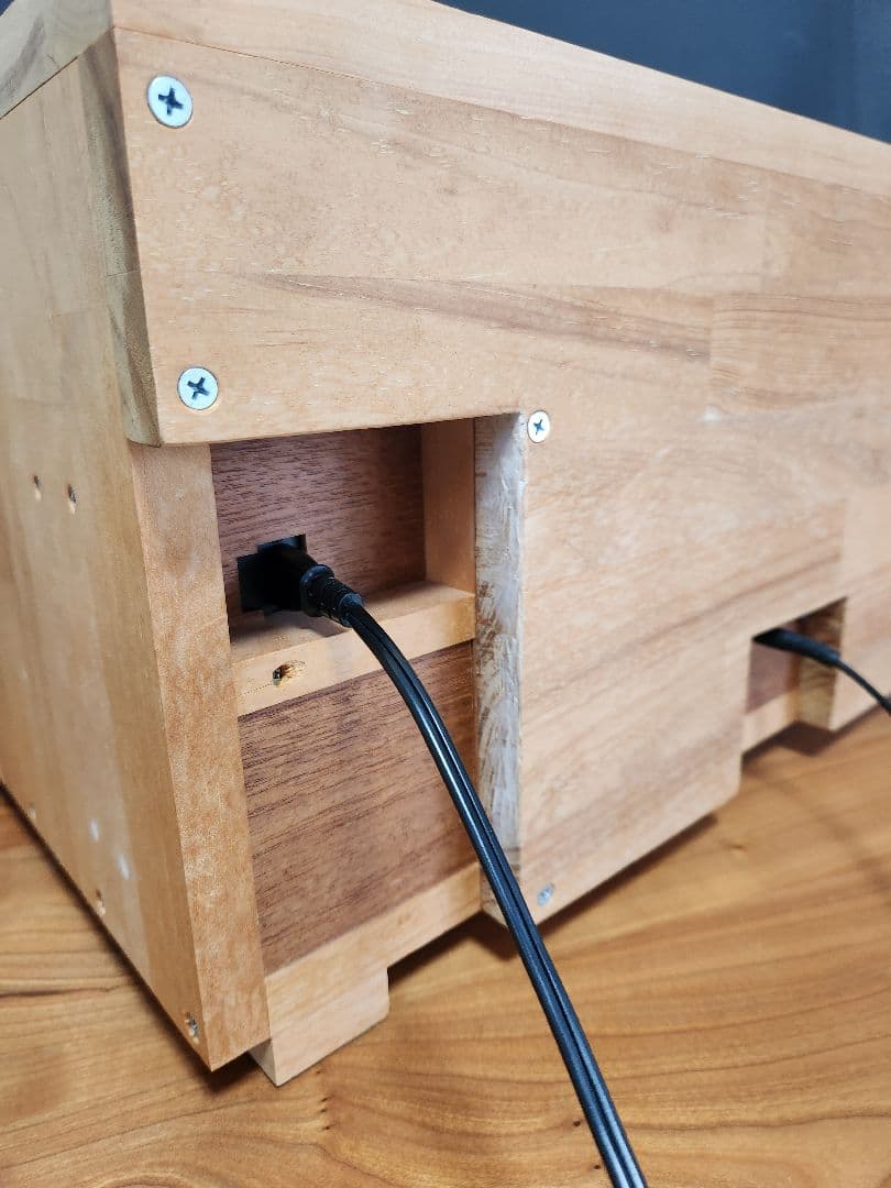 【激レア！】木製 オーディオ ハンドメイド　hiphop boom box