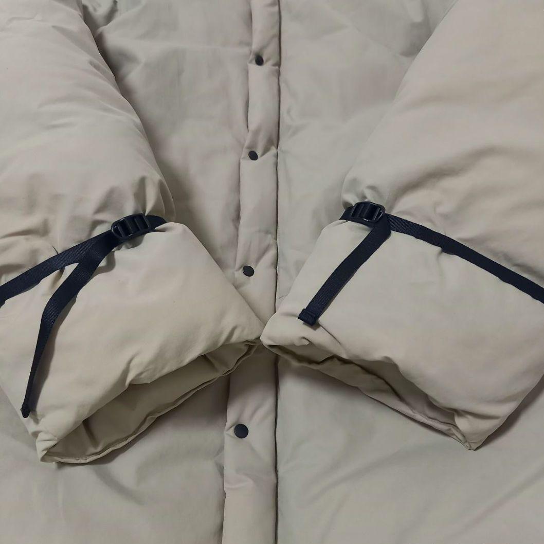 T様H BEAUTY&YOUTH コットンナイロンバルーンダウンジャケット L