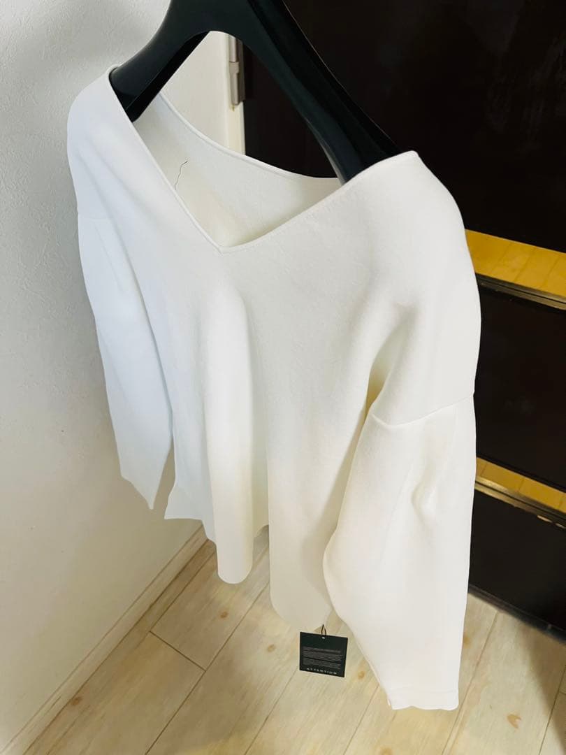 新品☆ANAYI レーヨンポリエステルフロンタブルプルオーバー/セオリー、23区