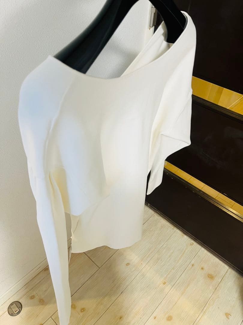 新品☆ANAYI レーヨンポリエステルフロンタブルプルオーバー/セオリー、23区