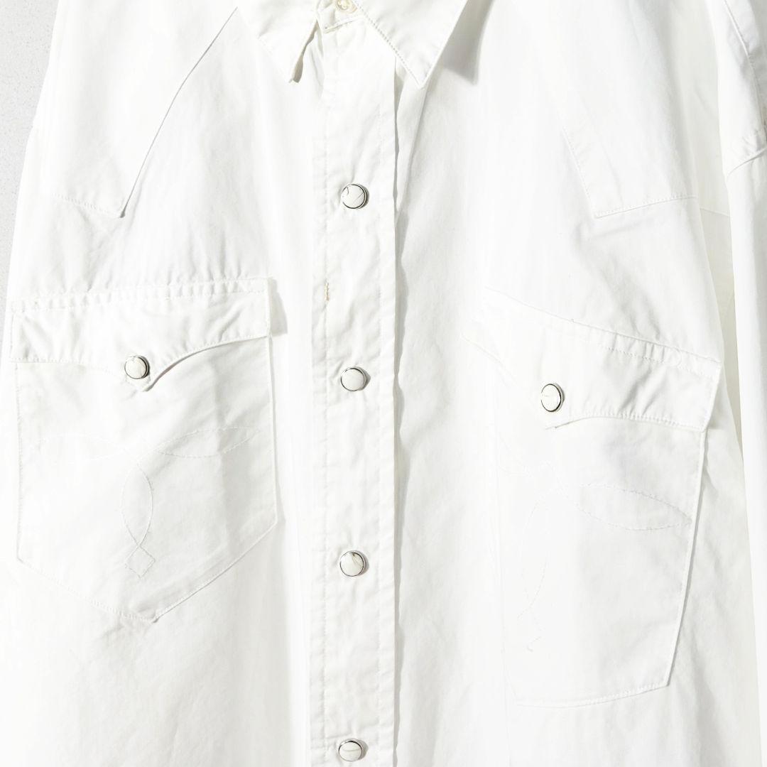 トップス RRL WESTERN SHIRTS WHITE