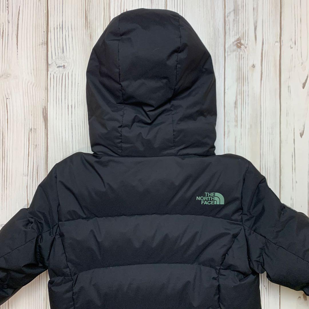ノースフェイス ドライベント ロングダウンコート ベンチコート メンズ M 黒