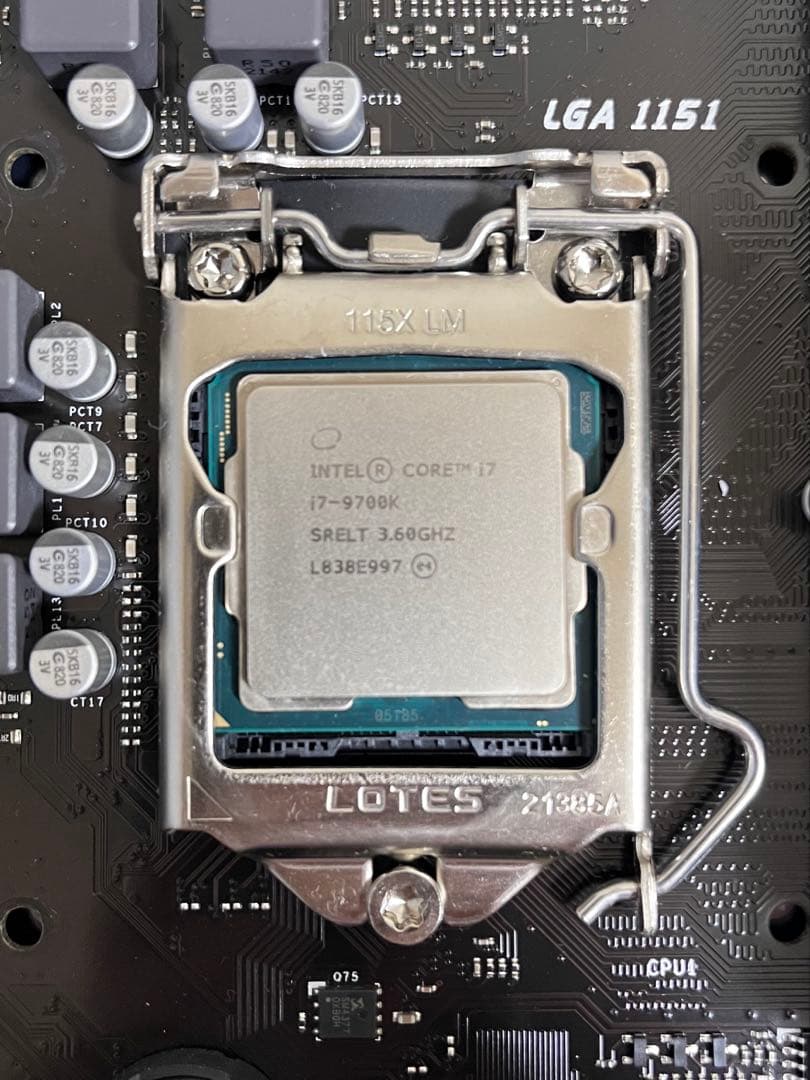 マザーボード i7 9700k DDR4-2666 H310MHP2.0