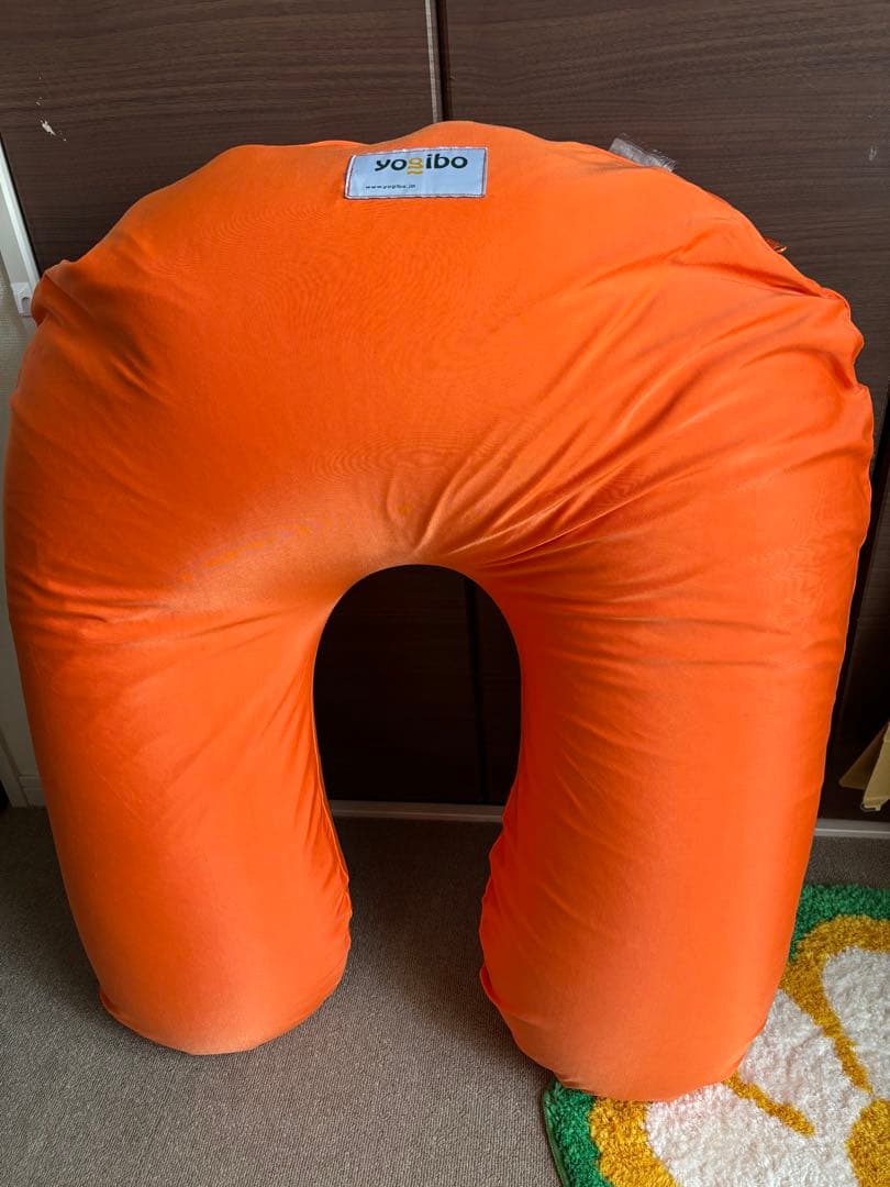 Yogibo support ヨギボーU字クッション カバー付き【送料込み】