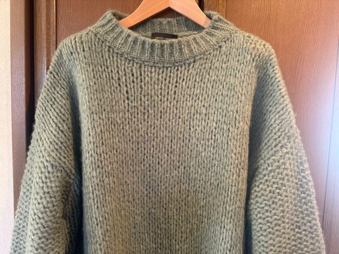 ⭐️最終値下げ‼️⭐️美品Plage（プラージュ）ロベルトコリーナニット　グリーン　緑