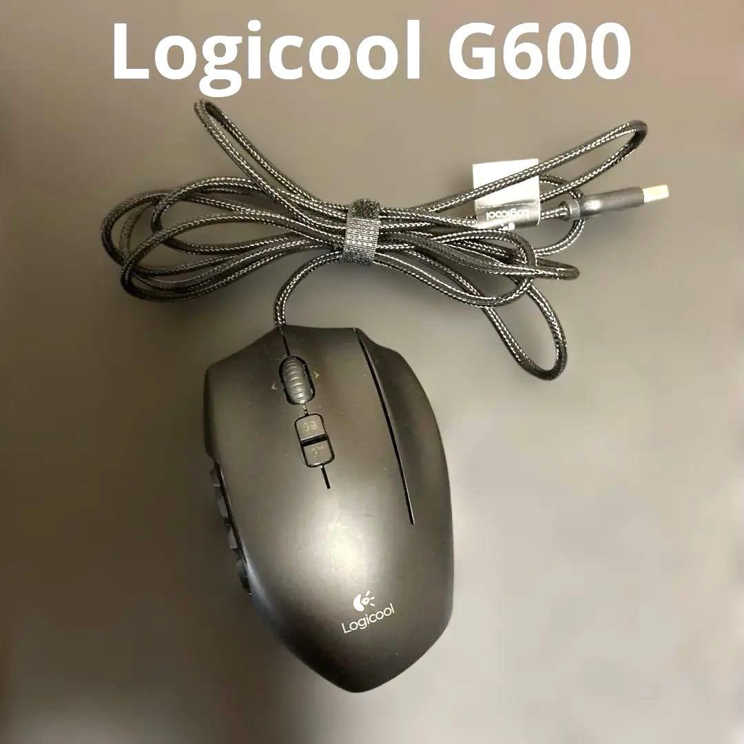 Logicool G600 ロジクール　ゲーミングマウス　有線　動作確認済み