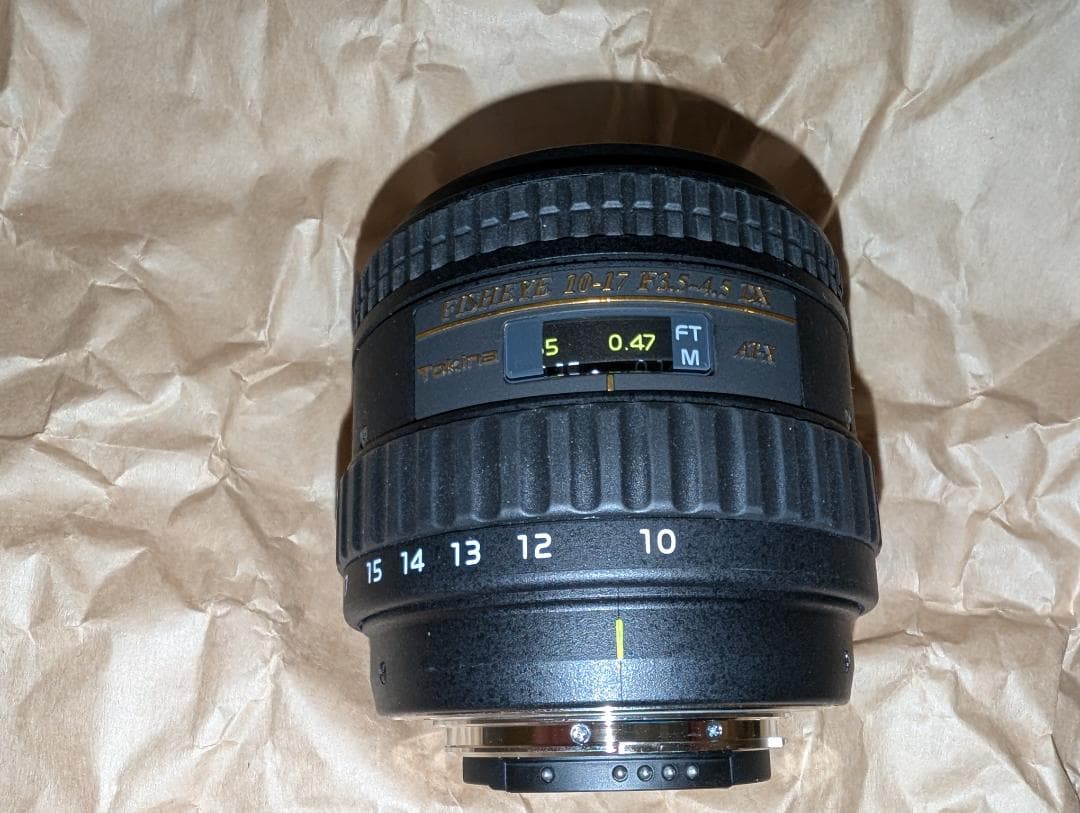 AT-X107 DX NH Fisheye 10-17mm ニコン用 フードなし