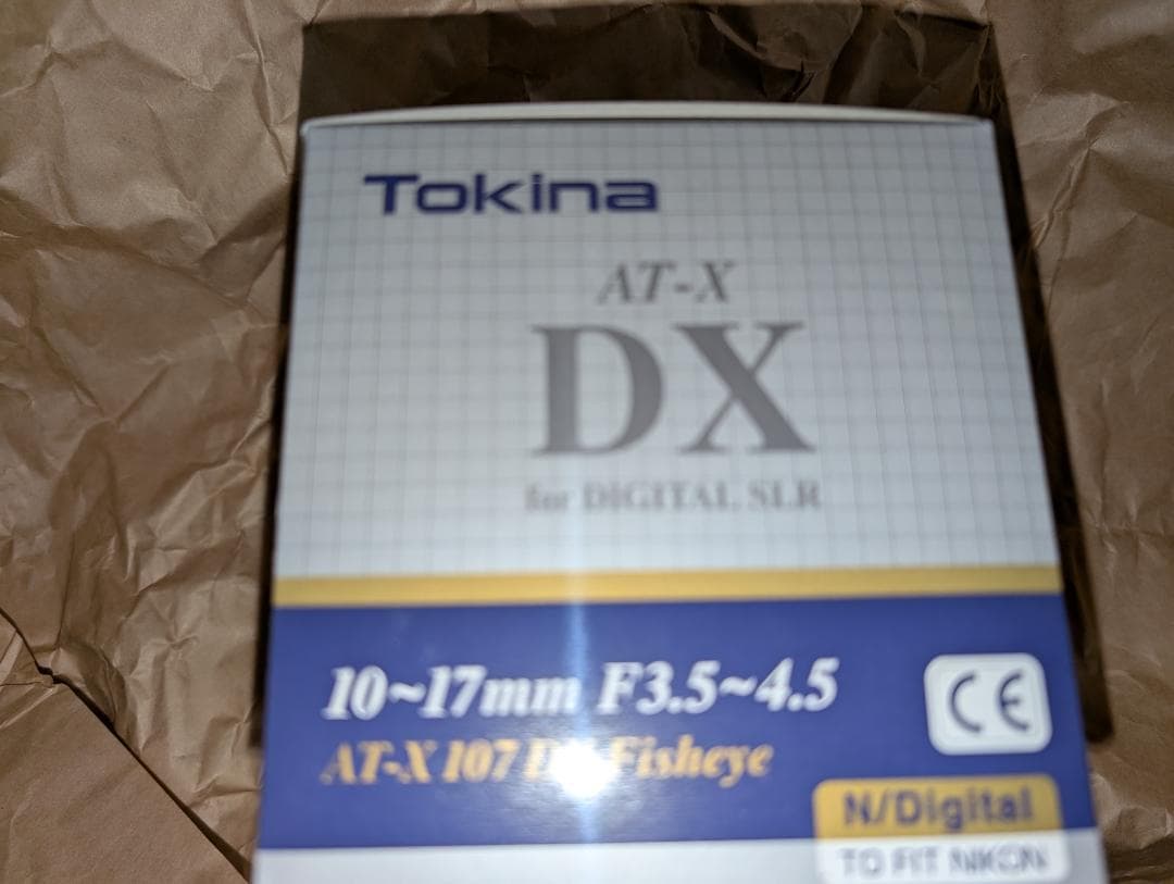 AT-X107 DX NH Fisheye 10-17mm ニコン用 フードなし